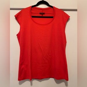 Lafayette 148 Red Top Size XL